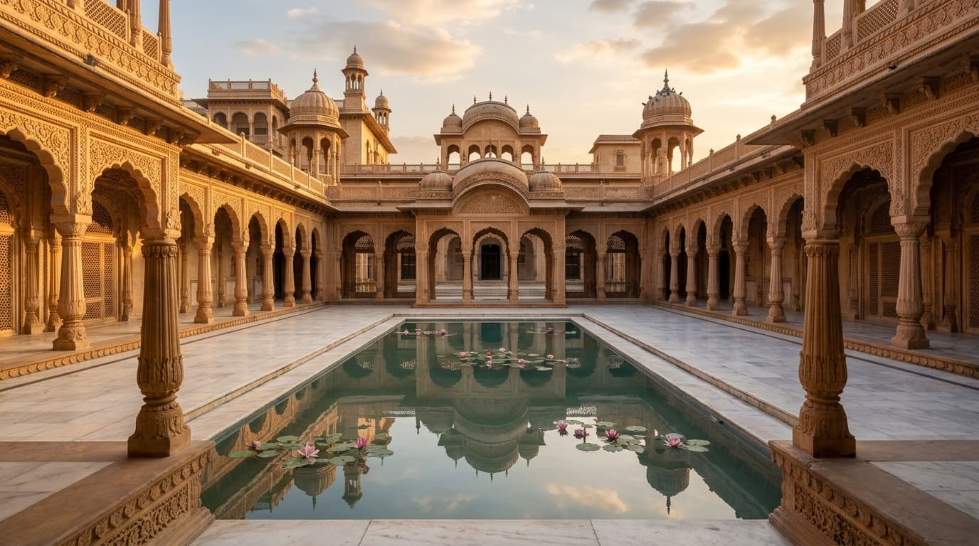 Natural stone prepared for export from India