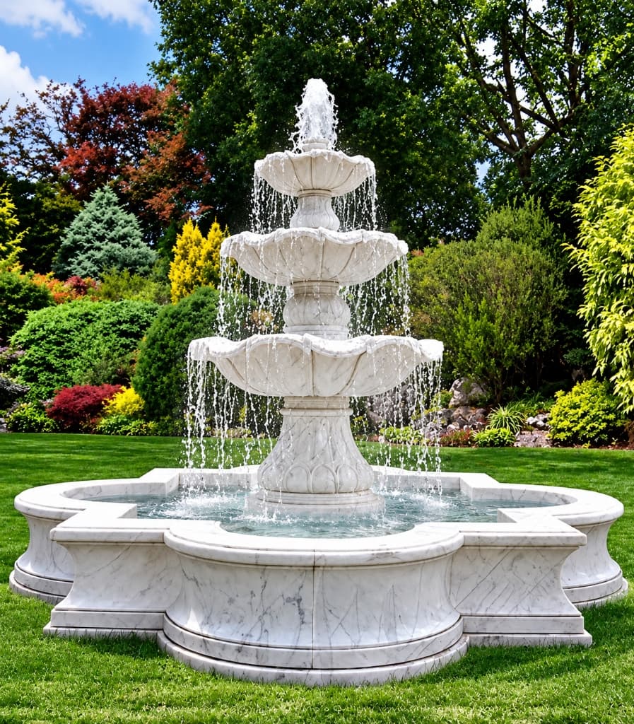 Tiered Water Fountains