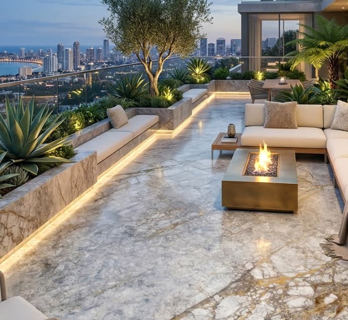 Aurex Gold Vein marble