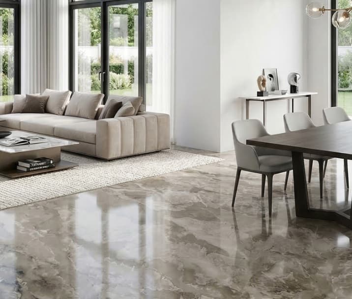 Camouflage marble
