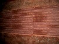 Chiseled split face stone sample