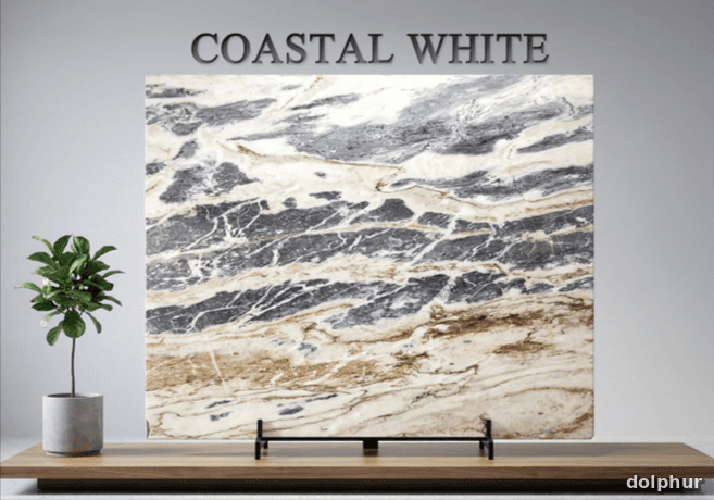 Coastal White marble