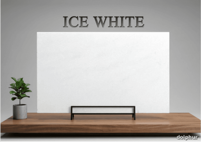 Ice White marble