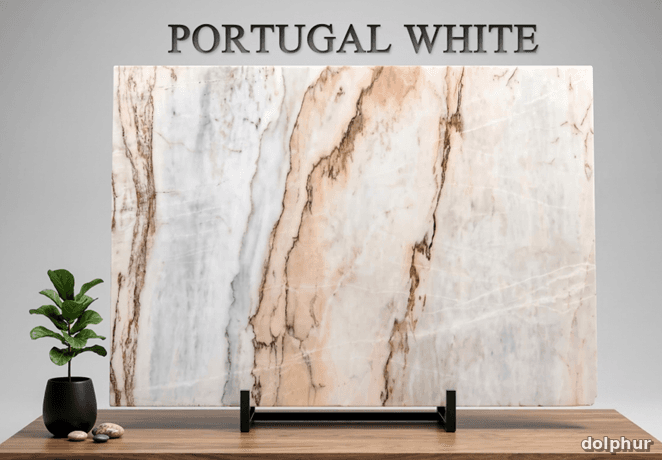 Portugal White marble