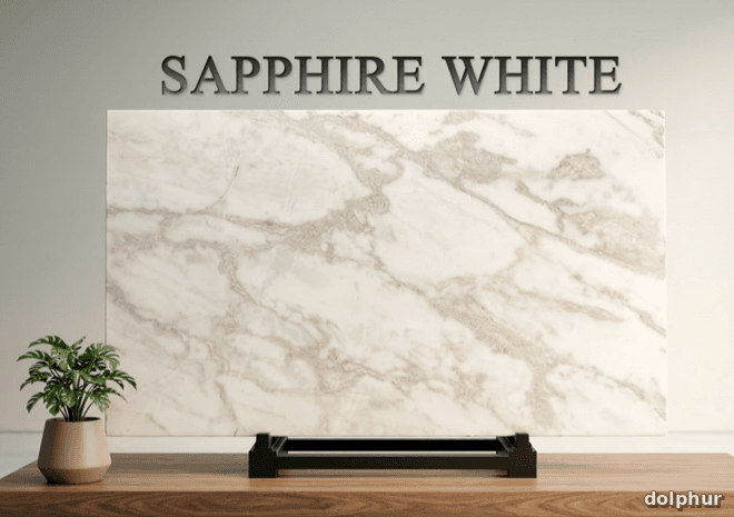 Sapphire White marble