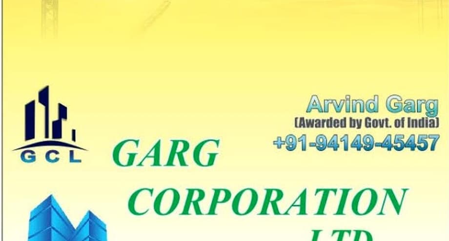 Garg Corporation Ltd Business Card - Arvind Garg