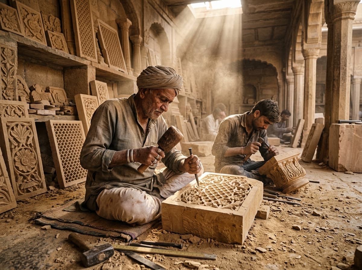 Generational Master Sandstone Artisans