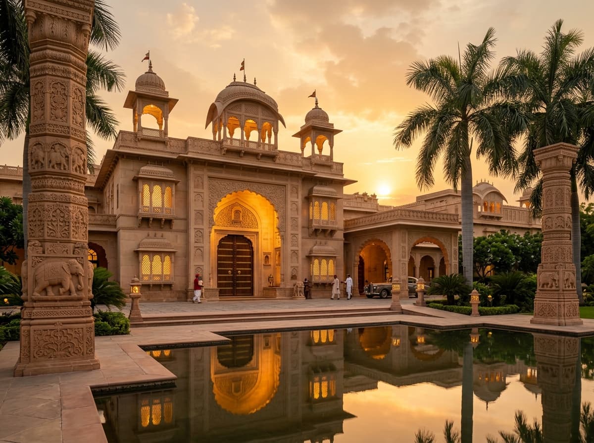 Royal Sandstone Palace Resort & Jali Pavilions